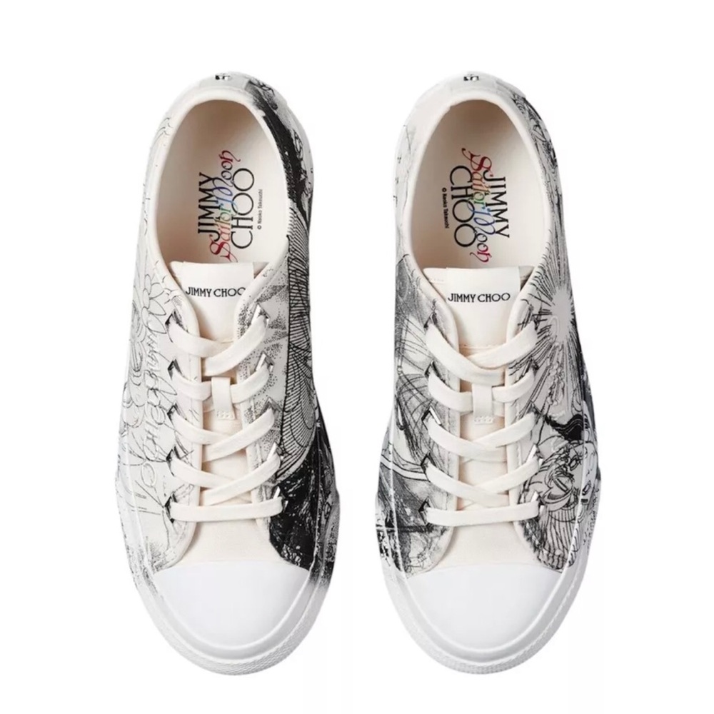 Jimmy Choo Sailor Moon Sneakers Diamond L Maxi Size 37.5 Shoes manga